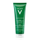 Vichy Normaderm 3 u 1 nega za kožu sklonu aknama - krema za čišćenje lica, piling, maska 125 ml