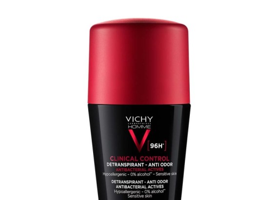 Vichy Homme Clinical Control roll-on dezodorans protiv neprijatnih mirisa do 96h  50 ml