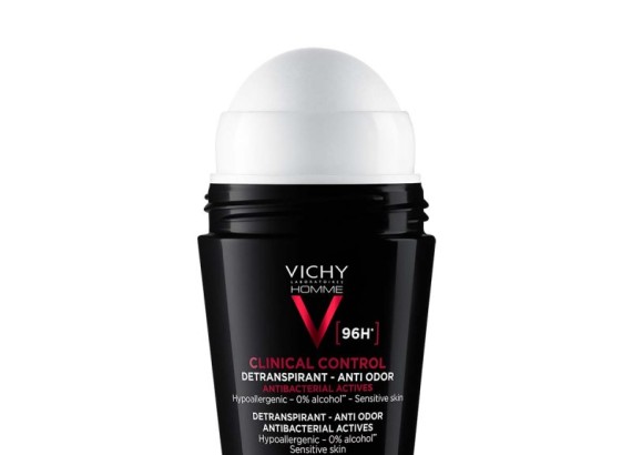 Vichy Homme Clinical Control roll-on dezodorans protiv neprijatnih mirisa do 96h  50 ml