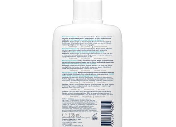 CeraVe Gel za čišćenje za kožu sklonu nepravilnostima 236 ml