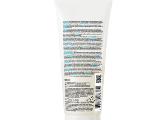 LRP Effaclar H Iso-Biome umirujuća krema za čišćenje protiv nepravilnosti za lice i telo 200 ml
