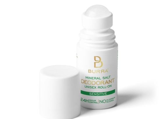 Burra® natural mineral deodorant, roll-on 50 ml