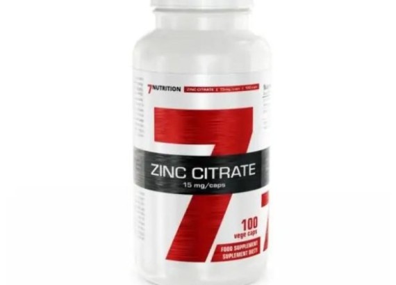7Nutrition ZINC CITRATE 15 mg 100 kapsula