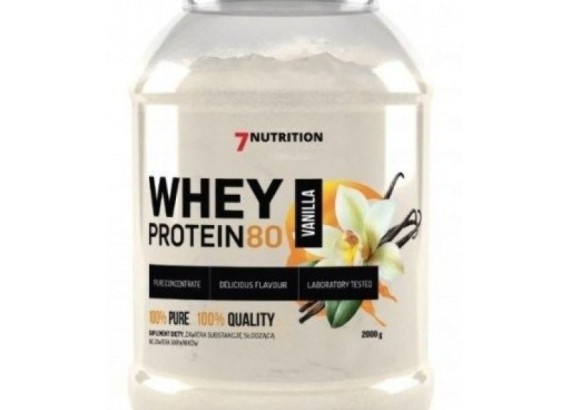 7Nutrition WHEY PROTEIN 80 vanila 2 kg