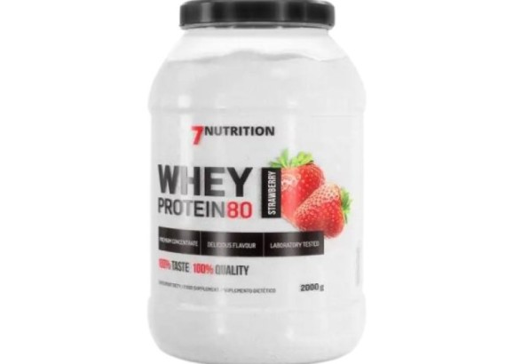 7Nutrition WHEY PROTEIN 80 jagoda 2 kg