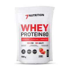 7Nutrition WHEY PROTEIN 80 jagoda 500 g