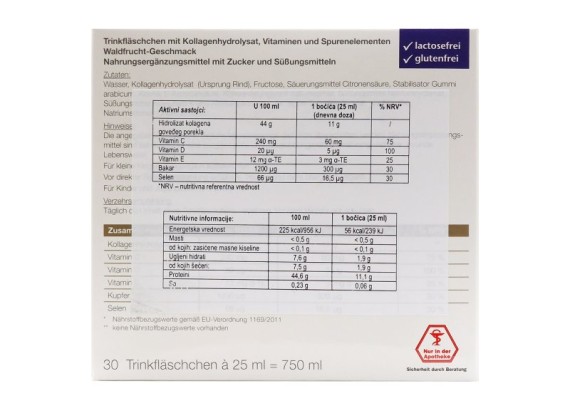 DOPPEL HERZ System Kollagen 11.000 Beauty ampule 30X25 ml  