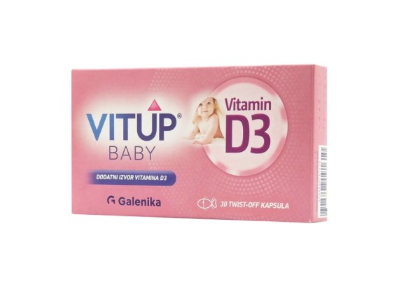 Vitup® D3 baby 30 twist-off kapsula
