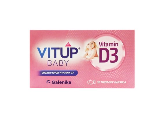 Vitup® D3 baby 30 twist-off kapsula