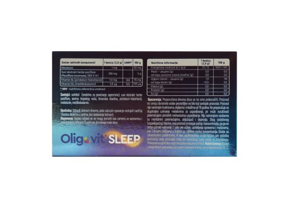 Oligovit® SLEEP, prašak za direktnu oralnu upotrebu
