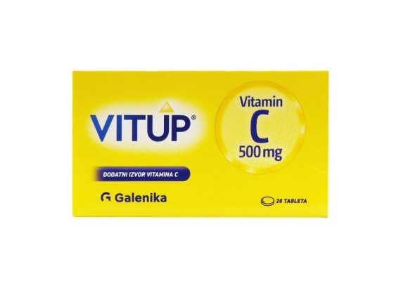 Vitup® C 500 mg 20 tableta
