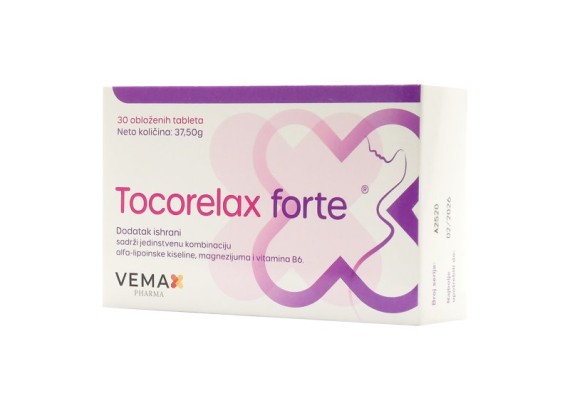 Tocorelax forte® 30 obloženih tableta