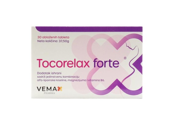 Tocorelax forte® 30 obloženih tableta