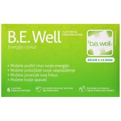 B.E. Well flasteri sa frekvencijama za raspoloženje, energiju i fokus 6 komada