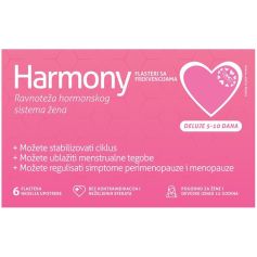 Harmony flasteri sa frekvencijama za balans hormonskog sistema žena 6 komada