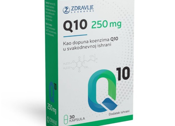 Koenzim Q10 250 mg 30 kapsula