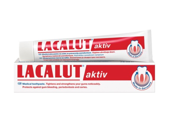 Lacalut Aktiv zubna pasta 75 ml