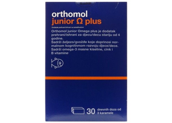 Orthomol Omega Junior Plus 30 doza (ROK 06.2026.)
