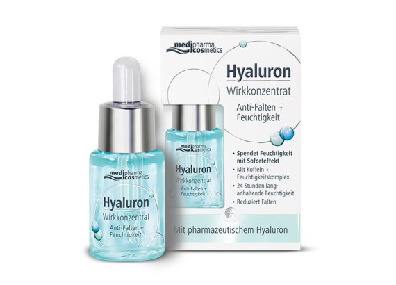 Medipharma Hyaluron aktivni serum protiv bora + hidrantni kompleks 15 ml