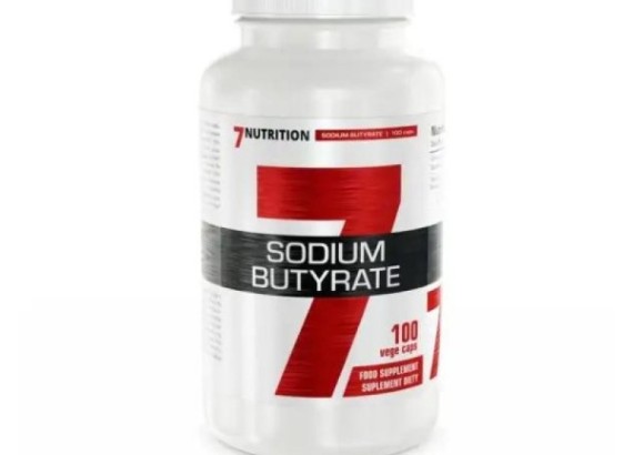 7Nutrition SODIUM BUTYRATE 580 mg 100 vege kapsula