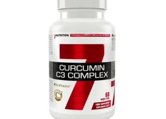 7Nutrition CURCUMIN C3 COMPLEX 60 vege kapsula