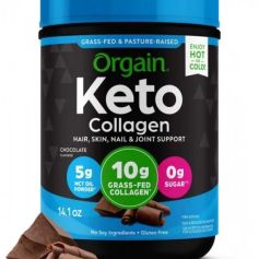 Orgain Keto Collagen čokolada 440 g