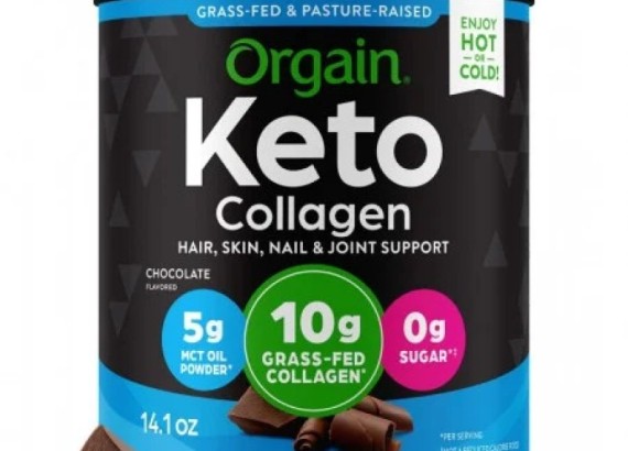 Orgain Keto Collagen čokolada 440 g