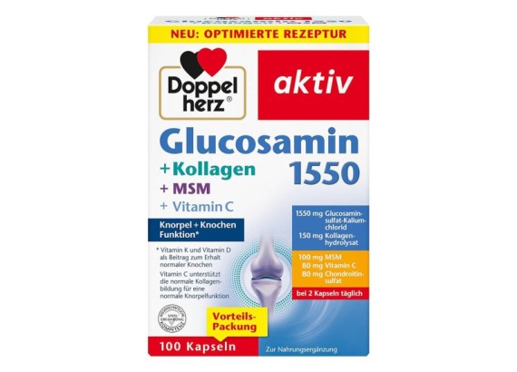 Doppel Herz Glukozamin 1550 40 kapsula