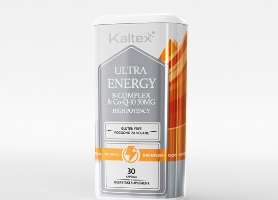 Kaltex Ultra Energy B-Complex + Q10 30 vege kapsula