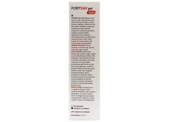 FortINN gel Hot 100 ml