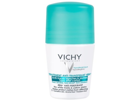 Vichy Déodorant Tretman protiv znojenja 48h roll-on Bez tragova