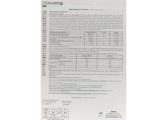 Biocollagenix Lift Drink 10 x 30 ml