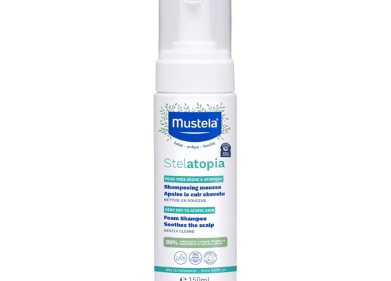 Mustela Stelatopia Pena šampon 150 ml