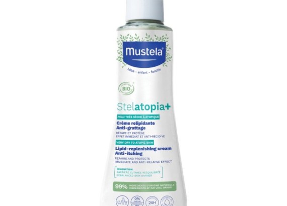 Mustela Organic Stelatopia + krema 300 ml