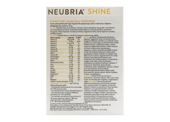Neubria Mood 60 kapsula