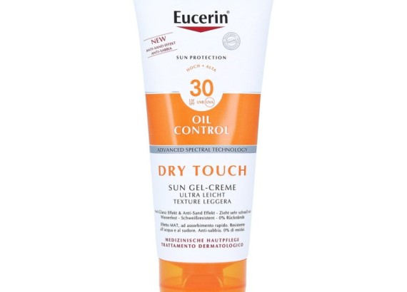 Eucerin Sun Oil Control Dry Touch gel-krem za zaštitu osetljive kože od sunca SPF30 200 ml