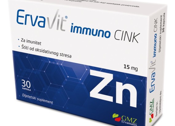 ErvaVit Immuno Cink 30 kapsula