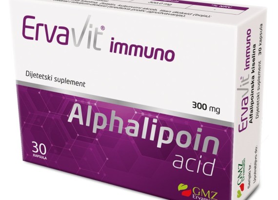 ErvaVit Alphalipoin acid 300 30 kapsula