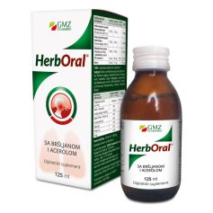 HerbOral Bršljan Acerola Sirup 125 ml