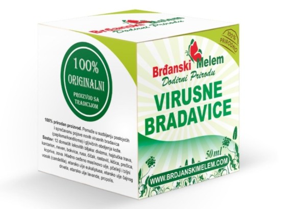 Brđanski melem za virusne bradavice