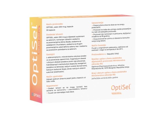 OptiSel 30 kapsula
