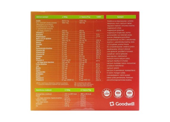 Fortacell Immuno Junior kesice