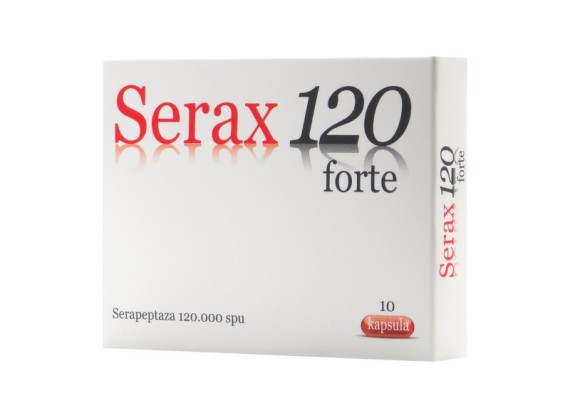Serax 120 forte 10 kapsula