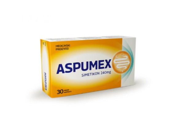 Aspumex Simetikon 30 kapsula