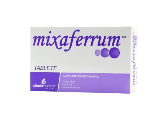 MixaFerrum 30 tableta