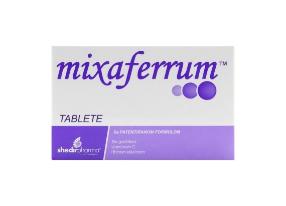 MixaFerrum 30 tableta