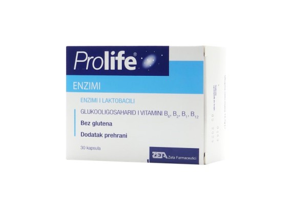 Prolife enzimi 30 kapsula