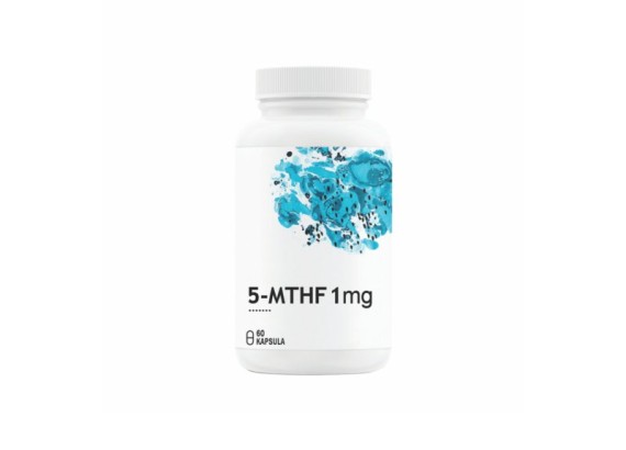 5-MTHF Aktivna Folna kiselina 1 mg 60 kapsula