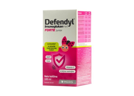 Defendyl Imunoglukan P4H FORTE junior sirup 100 ml