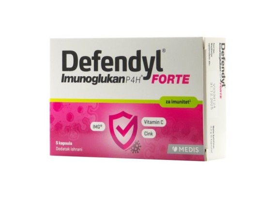 Defendyl Imunoglukan P4H Forte 5 kapsula